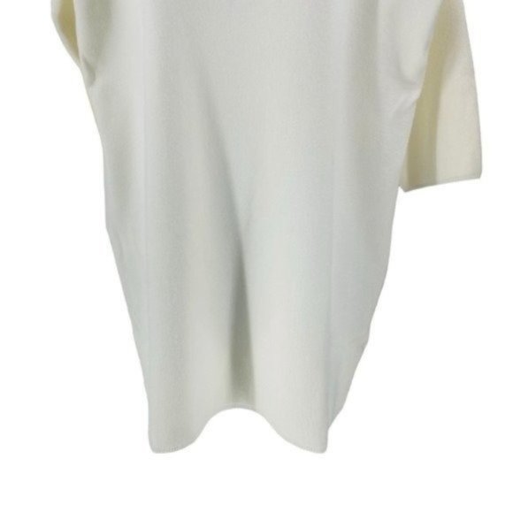 Pomander Place NEW Winter White Vivianne Turtleneck Sweater Mini Dress Size XL - Picture 6 of 11